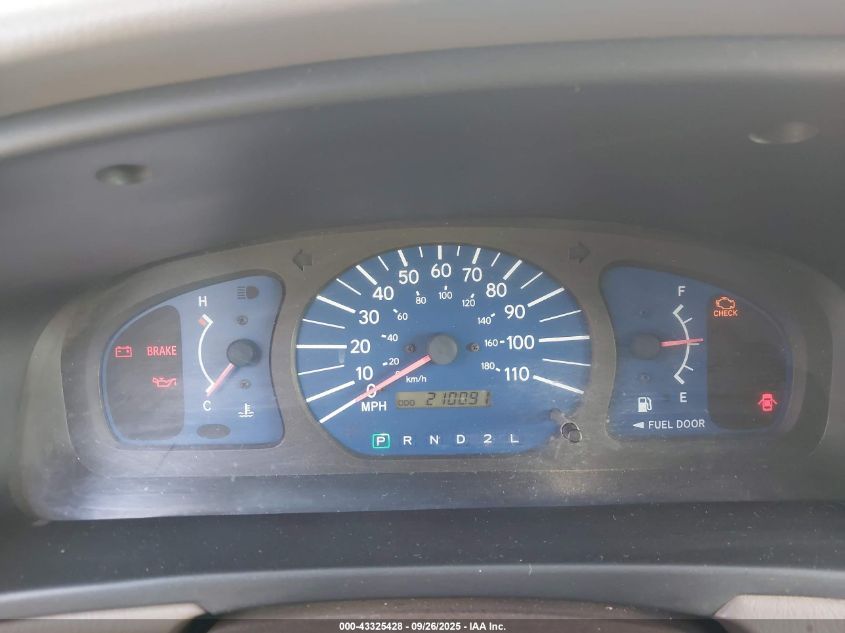 2002 Toyota Sienna Ce VIN: 4T3ZF19C12U478127 Lot: 43325428