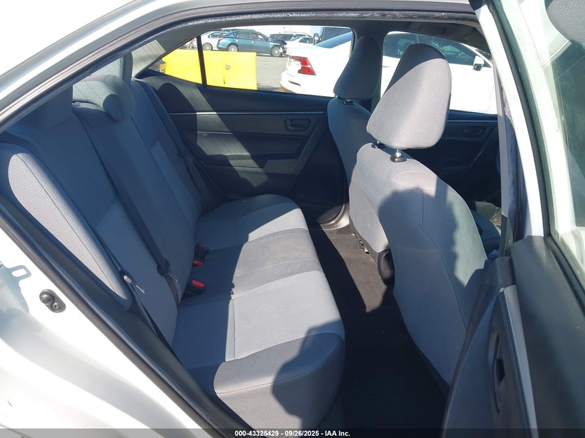 2015 Toyota Corolla L VIN: 5YFBURHEXFP224246 Lot: 43325429