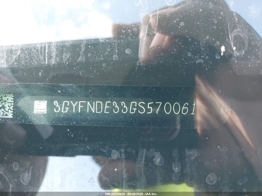 2016 Cadillac Srx Premium Collection VIN: 3GYFNDE33GS570061 Lot: 43325436