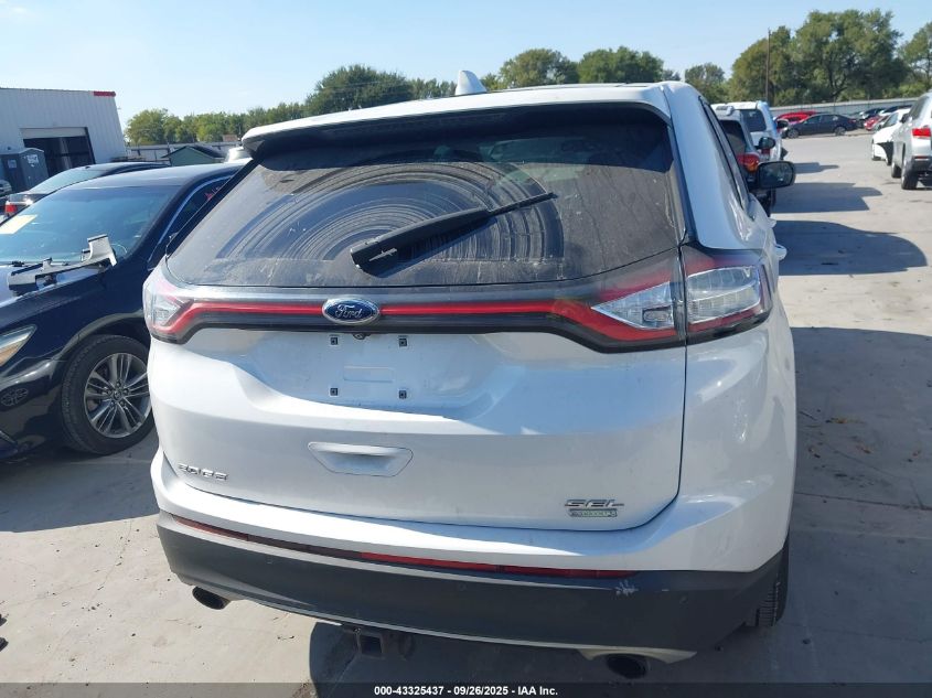 2015 Ford Edge Sel VIN: 2FMTK3J96FBB05392 Lot: 43325437