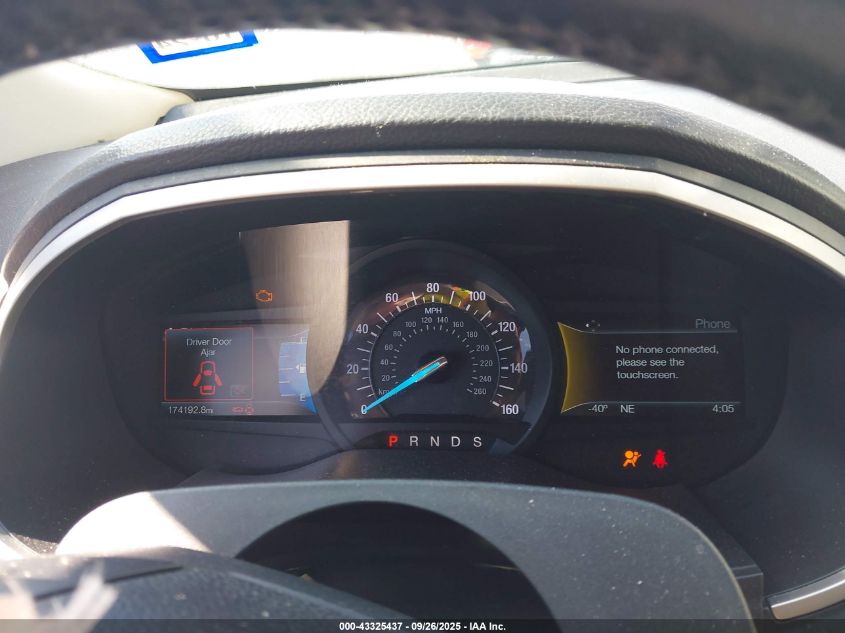 2015 Ford Edge Sel VIN: 2FMTK3J96FBB05392 Lot: 43325437