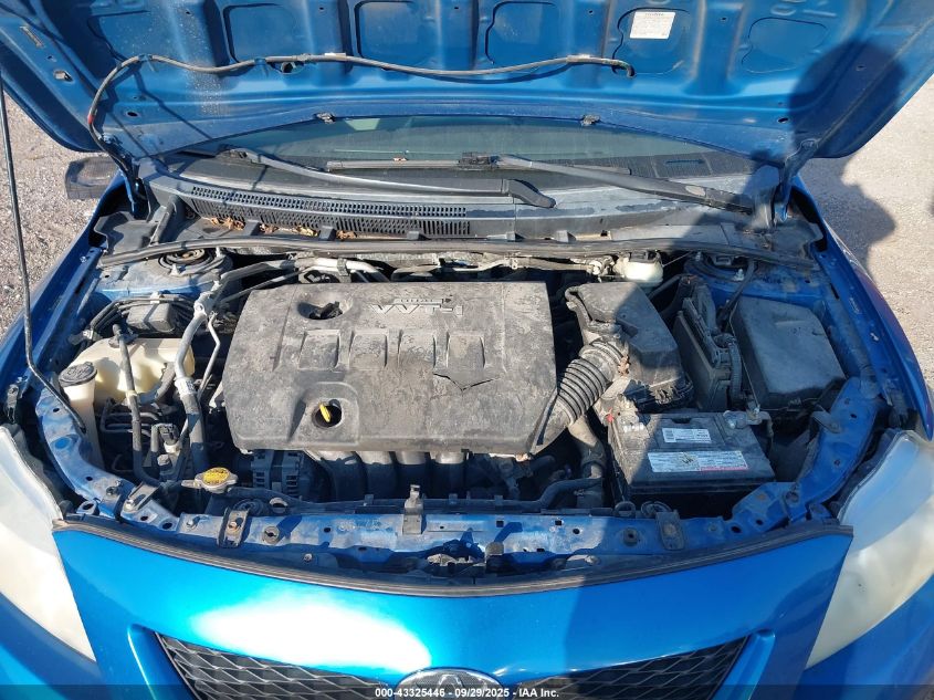 2010 Toyota Corolla Le VIN: 2T1BU4EE5AC381103 Lot: 43325446