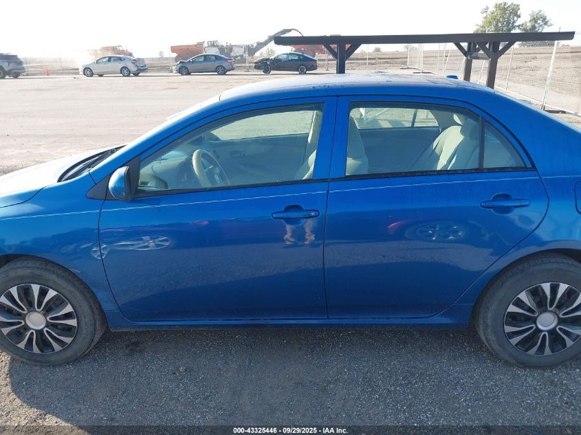 2010 Toyota Corolla Le VIN: 2T1BU4EE5AC381103 Lot: 43325446