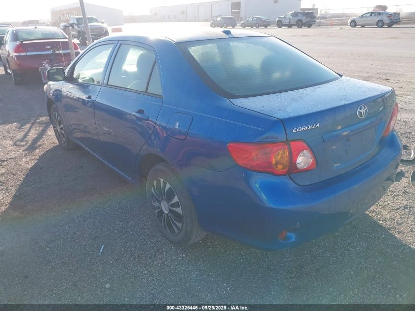 2010 Toyota Corolla Le VIN: 2T1BU4EE5AC381103 Lot: 43325446