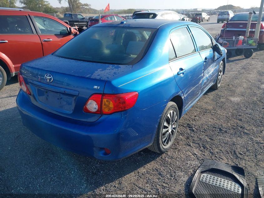 2010 Toyota Corolla Le VIN: 2T1BU4EE5AC381103 Lot: 43325446