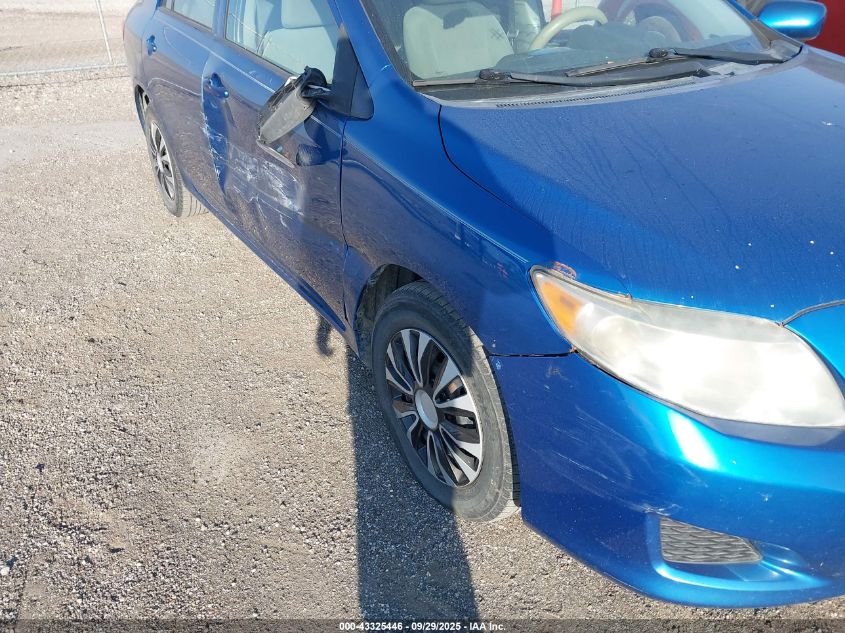 2010 Toyota Corolla Le VIN: 2T1BU4EE5AC381103 Lot: 43325446