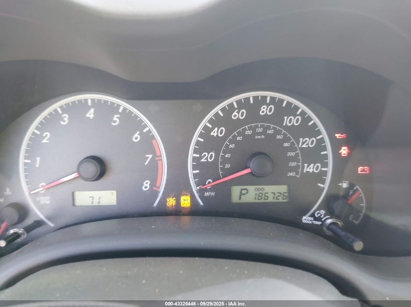 2010 Toyota Corolla Le VIN: 2T1BU4EE5AC381103 Lot: 43325446