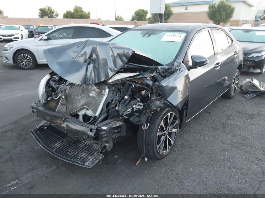 2018 Toyota Corolla Se VIN: 5YFBURHE6JP822035 Lot: 43325461