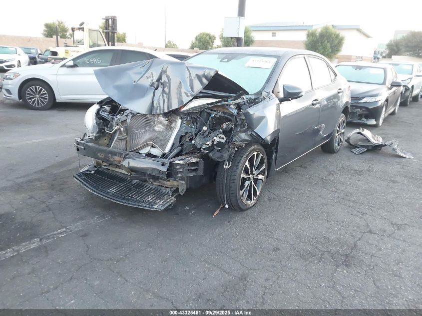 2018 Toyota Corolla Se VIN: 5YFBURHE6JP822035 Lot: 43325461