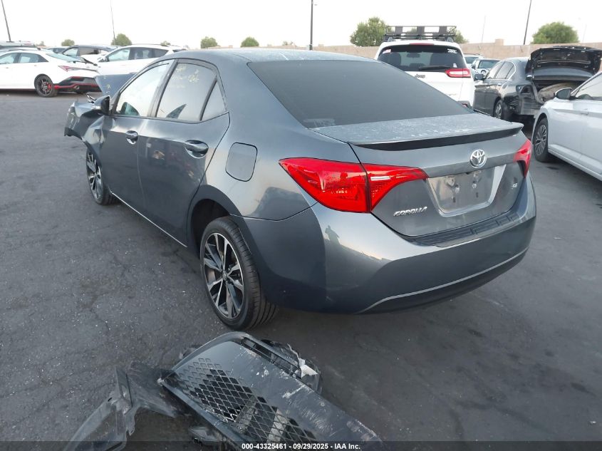 2018 Toyota Corolla Se VIN: 5YFBURHE6JP822035 Lot: 43325461