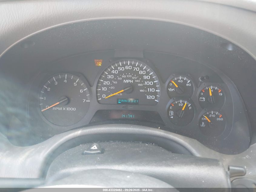 2003 Chevrolet Trailblazer Ls VIN: 1GNDT13S832351203 Lot: 43325462