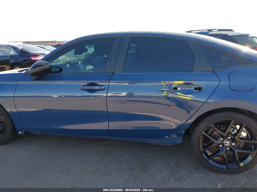 2025 Honda Civic Sport VIN: 2HGFE2F54SH503475 Lot: 43325466