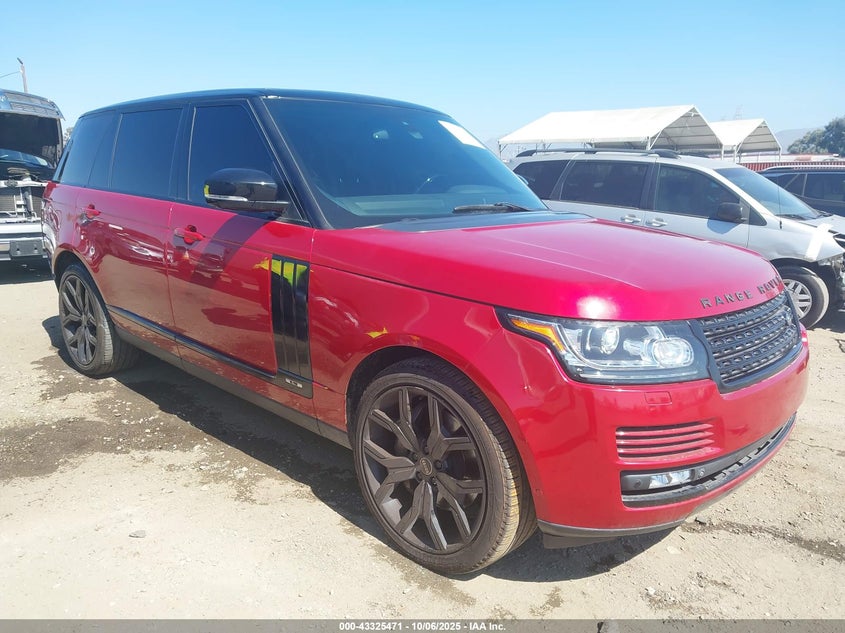 LAND ROVER RANGE ROVER 5.0L V8 SUPERCHARGED
