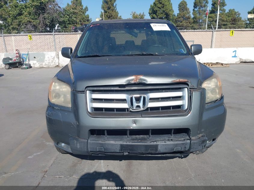 2008 Honda Pilot Ex-L VIN: 5FNYF18508B012864 Lot: 43325481