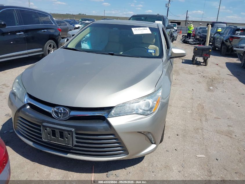 2016 Toyota Camry Xle VIN: 4T1BF1FK8GU585740 Lot: 43325504