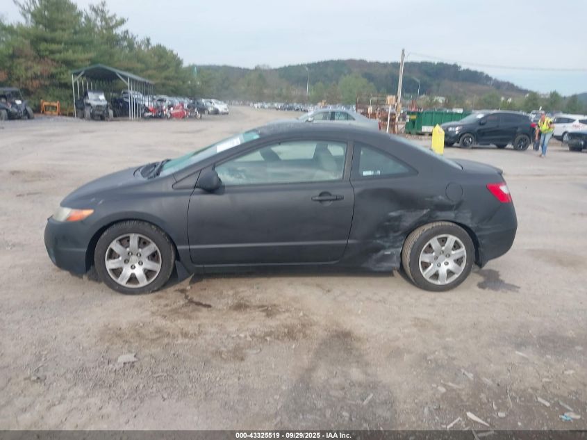 2008 Honda Civic Lx VIN: 2HGFG12658H504792 Lot: 43325519