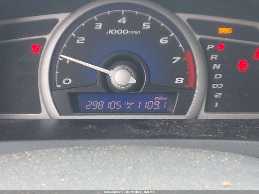 2008 Honda Civic Lx VIN: 2HGFG12658H504792 Lot: 43325519