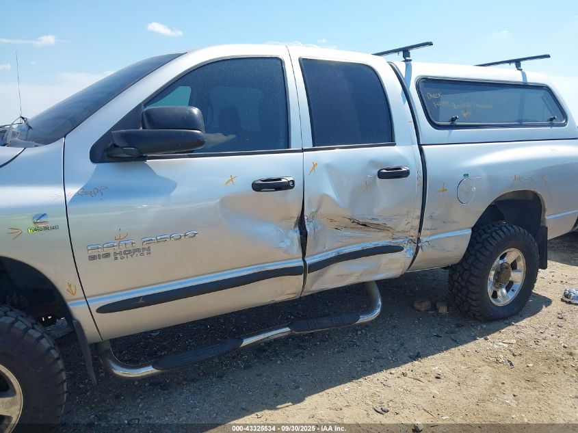 2006 Dodge Ram 2500 Slt/Trx4 Off Road/Sport/Power Wagon VIN: 1D7KS28C26J149127 Lot: 43325534