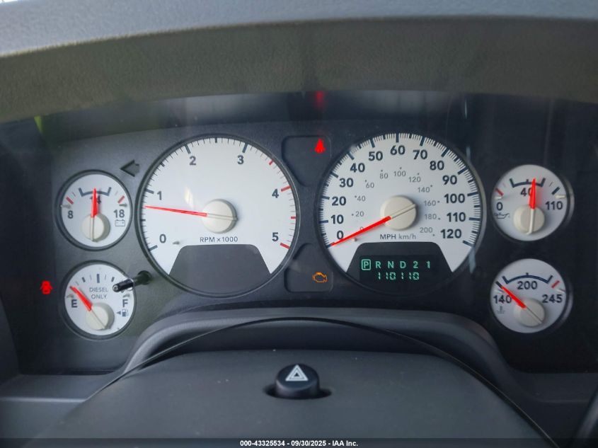 2006 Dodge Ram 2500 Slt/Trx4 Off Road/Sport/Power Wagon VIN: 1D7KS28C26J149127 Lot: 43325534