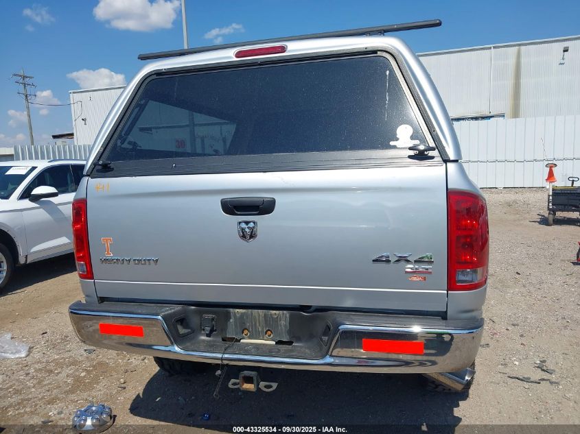 2006 Dodge Ram 2500 Slt/Trx4 Off Road/Sport/Power Wagon VIN: 1D7KS28C26J149127 Lot: 43325534