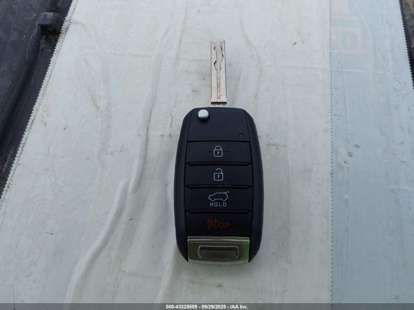 2015 Kia Sedona Lx VIN: KNDMB5C13F6032167 Lot: 43325559