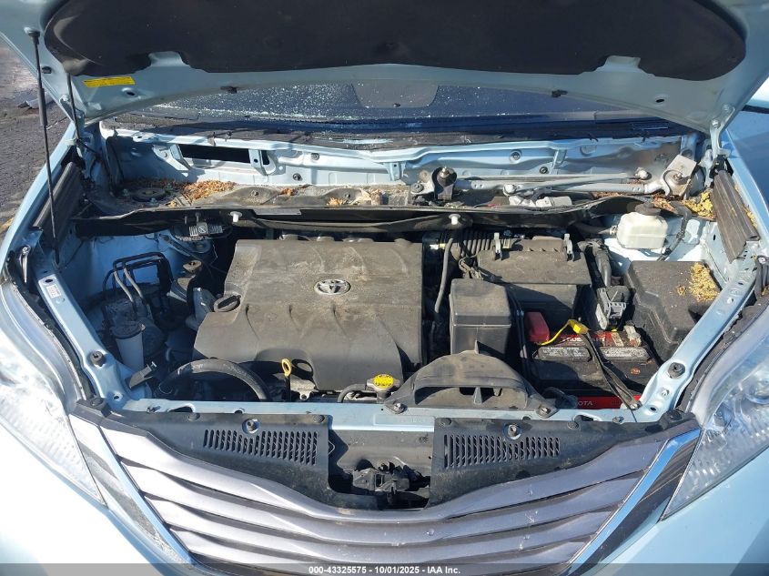 2016 Toyota Sienna Xle Premium 8 Passenger VIN: 5TDYK3DC9GS727602 Lot: 43325575