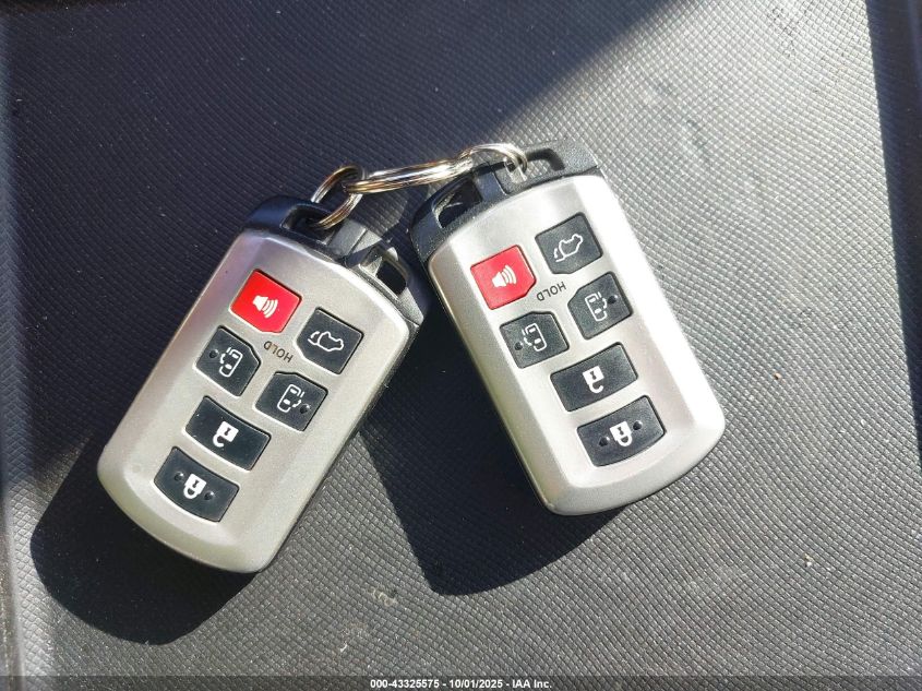 2016 Toyota Sienna Xle Premium 8 Passenger VIN: 5TDYK3DC9GS727602 Lot: 43325575