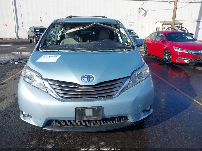 2016 Toyota Sienna Xle Premium 8 Passenger VIN: 5TDYK3DC9GS727602 Lot: 43325575