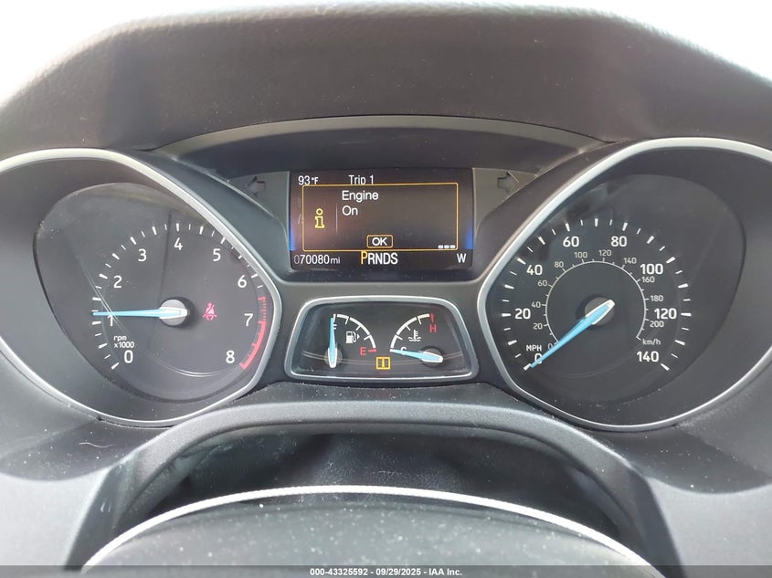 2016 FORD FOCUS SE - 1FADP3KE8GL211596