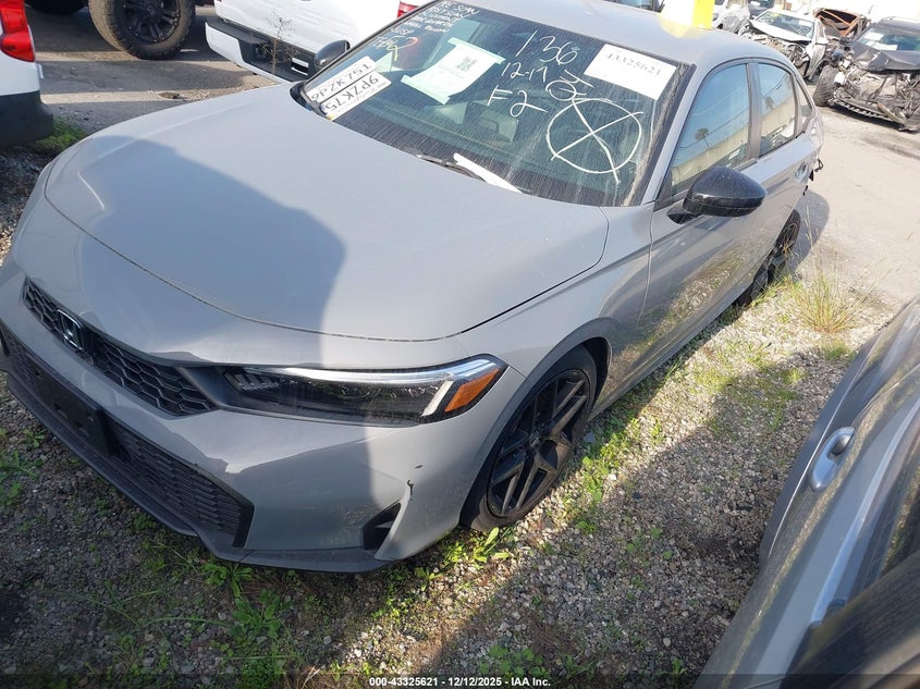 2HGFE2F5XSH539221 2025 HONDA CIVIC photo no. 2