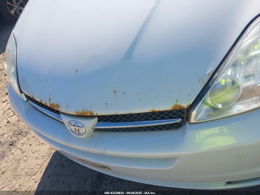 2005 Toyota Sienna Xle VIN: 5TDZA22C25S274439 Lot: 43325635