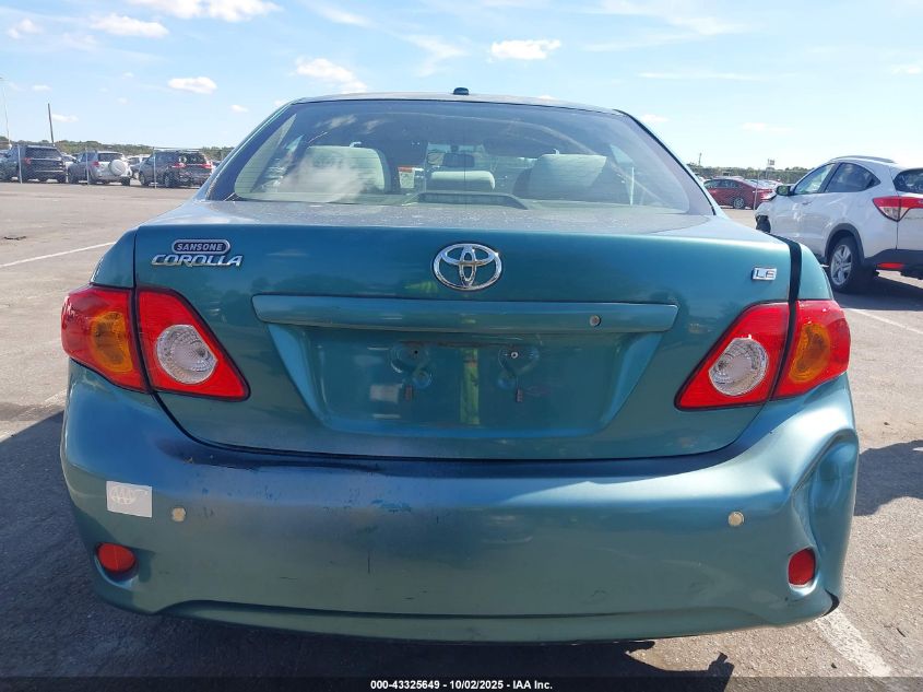 2009 Toyota Corolla Le VIN: JTDBL40E69J013913 Lot: 43325649