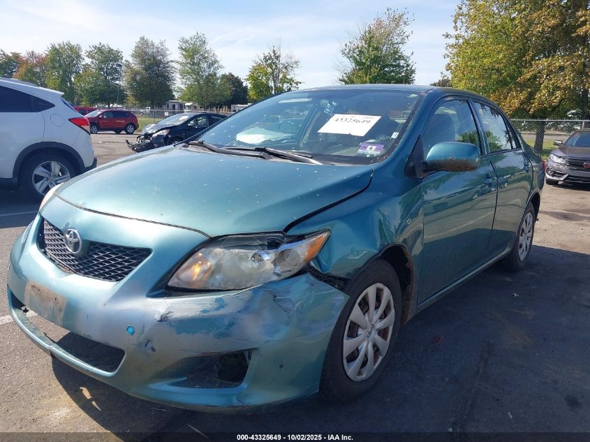 2009 Toyota Corolla Le VIN: JTDBL40E69J013913 Lot: 43325649