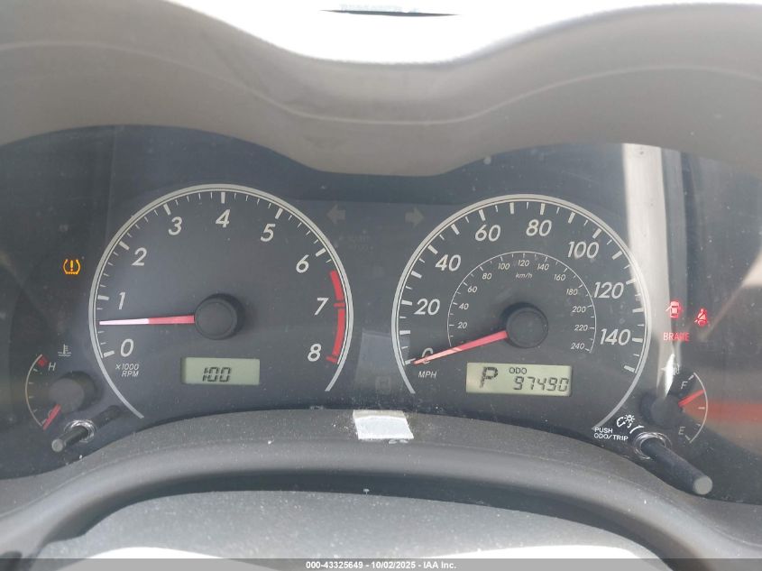 2009 Toyota Corolla Le VIN: JTDBL40E69J013913 Lot: 43325649