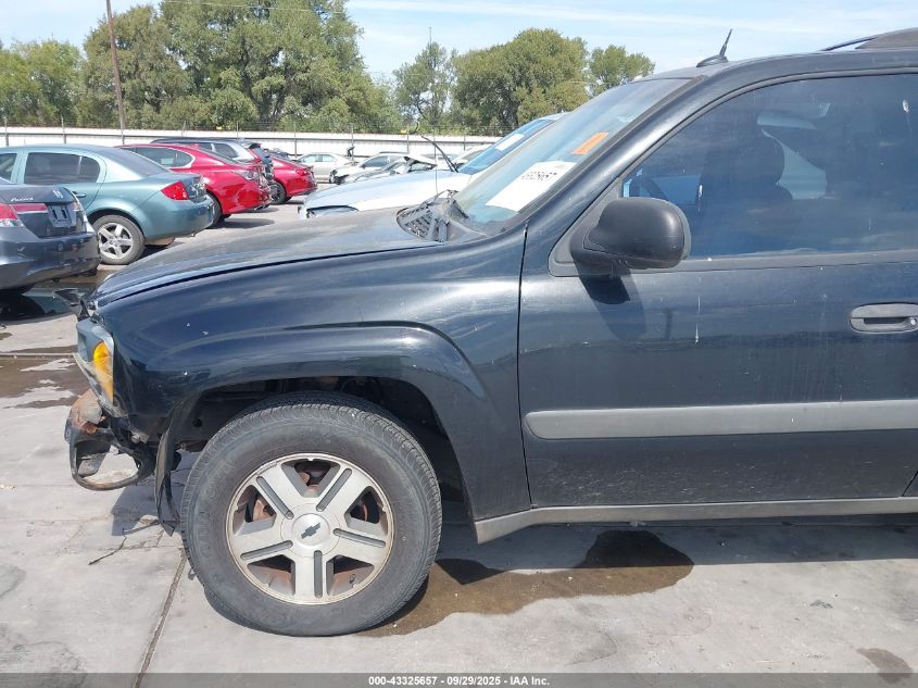 2005 Chevrolet Trailblazer Ls VIN: 1GNDS13S252163217 Lot: 43325657