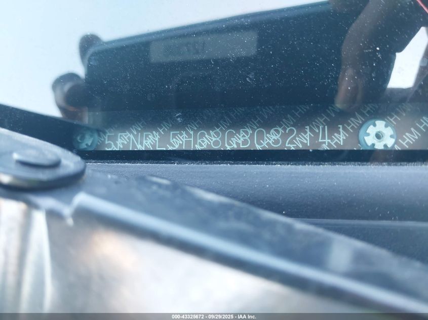 2016 Honda Odyssey Ex-L VIN: 5FNRL5H68GB082141 Lot: 43325672