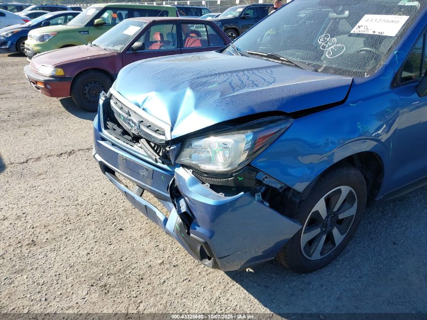 2017 Subaru Forester 2.5I VIN: JF2SJABC1HH483466 Lot: 43325680