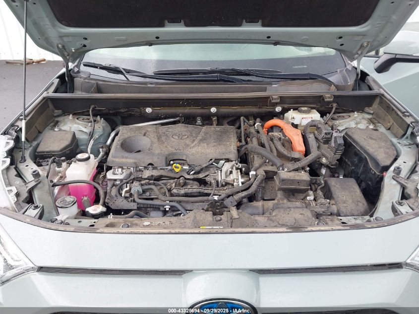 2021 Toyota Rav4 Hybrid Xle VIN: JTMRWRFV9MD100173 Lot: 43325694