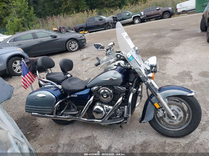 2008 Kawasaki Vn1600 D VIN: JKBVNKD148A019474 Lot: 43325699