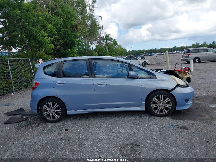 2010 Honda Fit Sport VIN: JHMGE8H46AC037414 Lot: 43325712