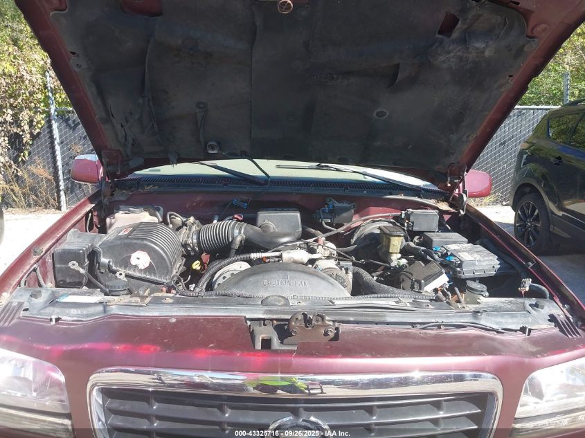 2000 Cadillac Escalade Standard VIN: 1GYEK13R8YR127435 Lot: 43325716