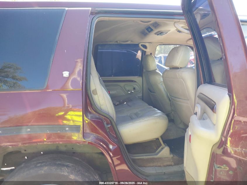 2000 Cadillac Escalade Standard VIN: 1GYEK13R8YR127435 Lot: 43325716