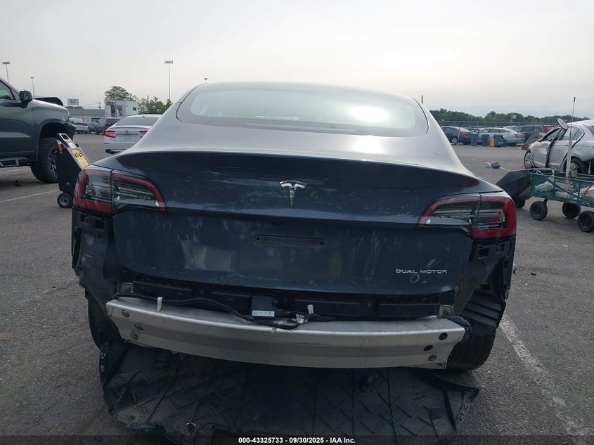 2020 Tesla Model 3 Long Range Dual Motor All-Wheel Drive VIN: 5YJ3E1EB1LF619890 Lot: 43325733