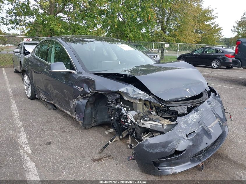 2020 Tesla Model 3 Long Range Dual Motor All-Wheel Drive VIN: 5YJ3E1EB1LF619890 Lot: 43325733