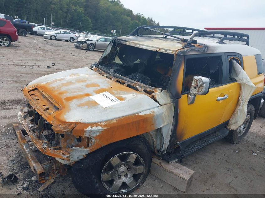 2008 Toyota Fj Cruiser VIN: JTEBU11FX8K026008 Lot: 43325741