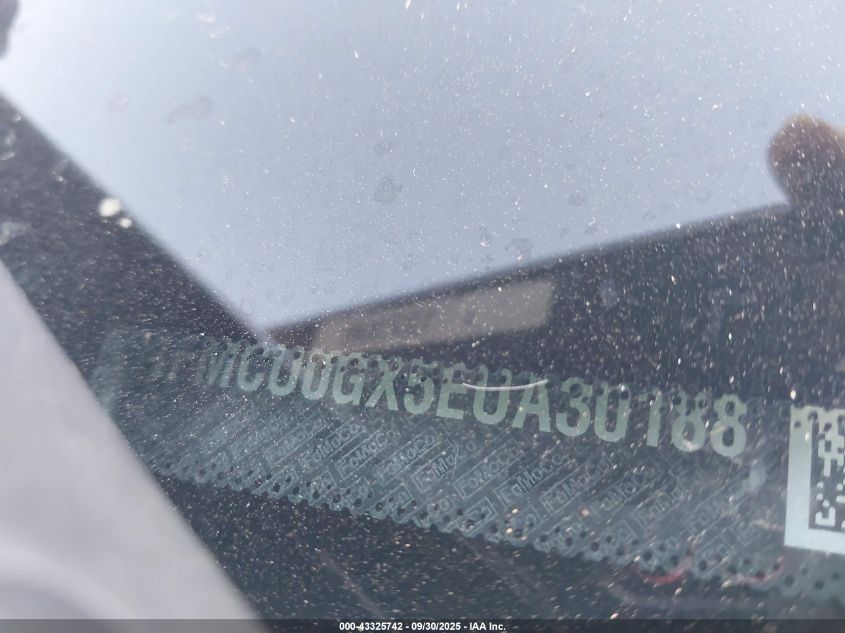 2014 Ford Escape Se VIN: 1FMCU0GX5EUA30188 Lot: 43325742