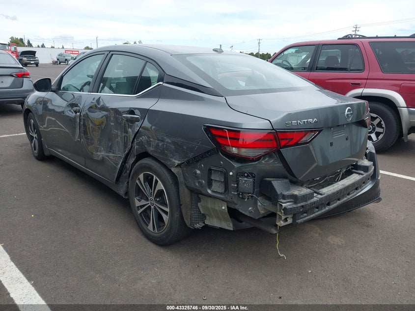 VIN 3N1AB8CV6MY239765 2021 NISSAN SENTRA SV XTRONIC CVT