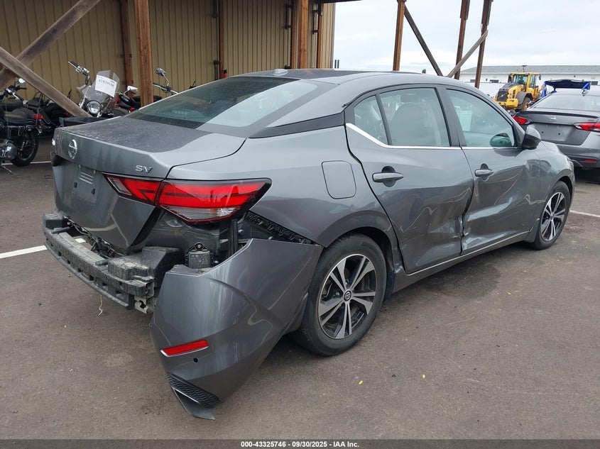 VIN 3N1AB8CV6MY239765 2021 NISSAN SENTRA SV XTRONIC CVT