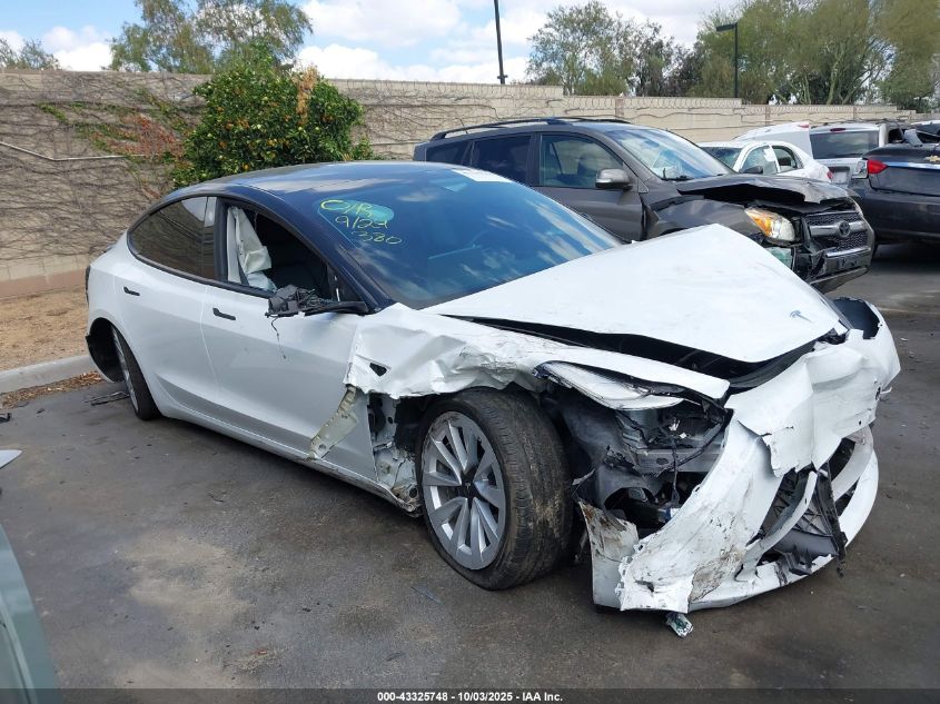 2021 Tesla Model 3 VIN: 5YJ3E1EB4MF997381 Lot: 43325748