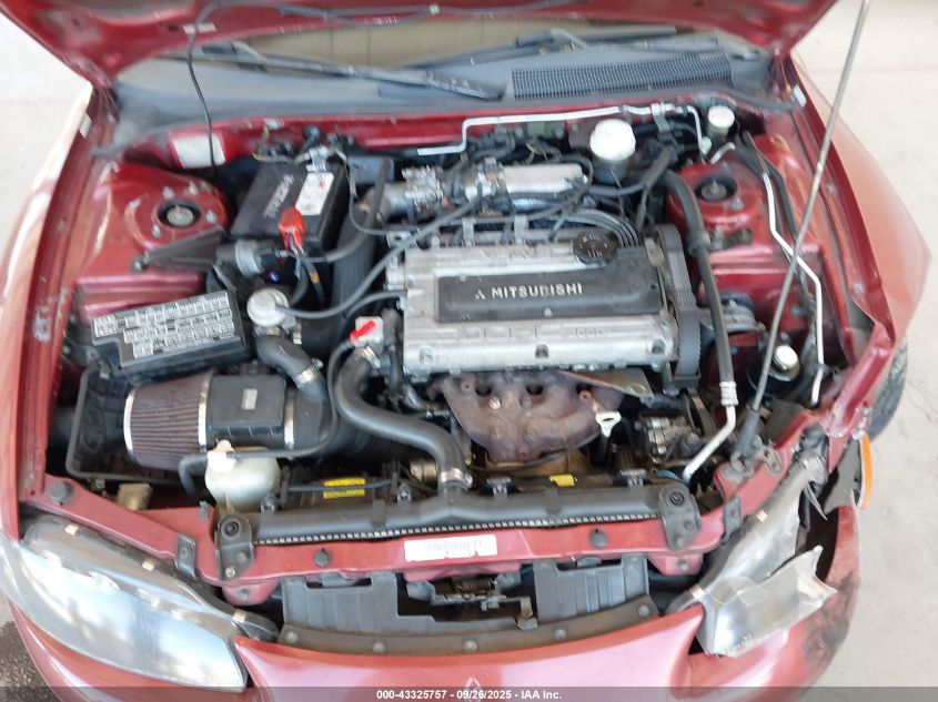 1998 Mitsubishi Eclipse Gs-T VIN: 4A3AK54F9WE008343 Lot: 43325757
